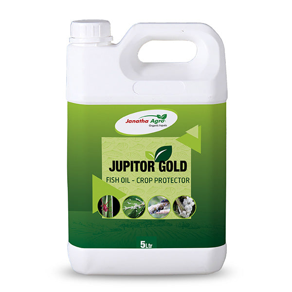 Jupiter Gold - Fish Oil With Herbal Extracts - Advanced Crop Protector For Plants