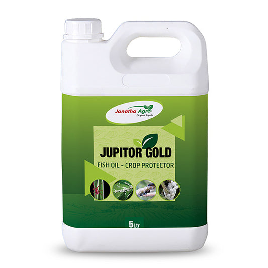 Jupiter Gold - Fish Oil With Herbal Extracts - Advanced Crop Protector For Plants